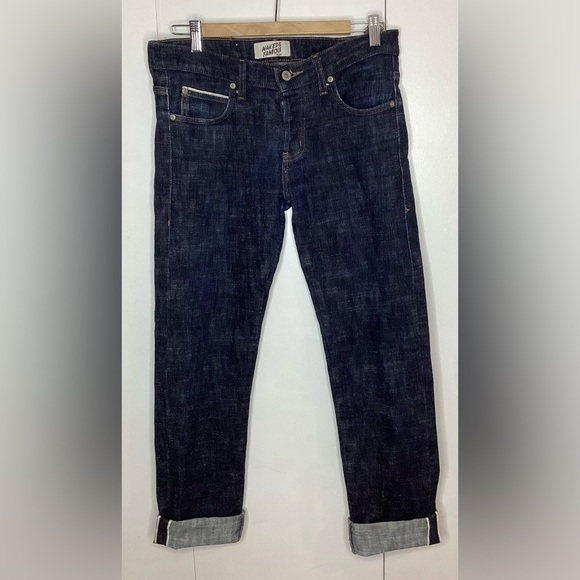 Naked and Famous Selvedge Jeans. super skinny guy, navy , size 32 - Picture 1 of 12